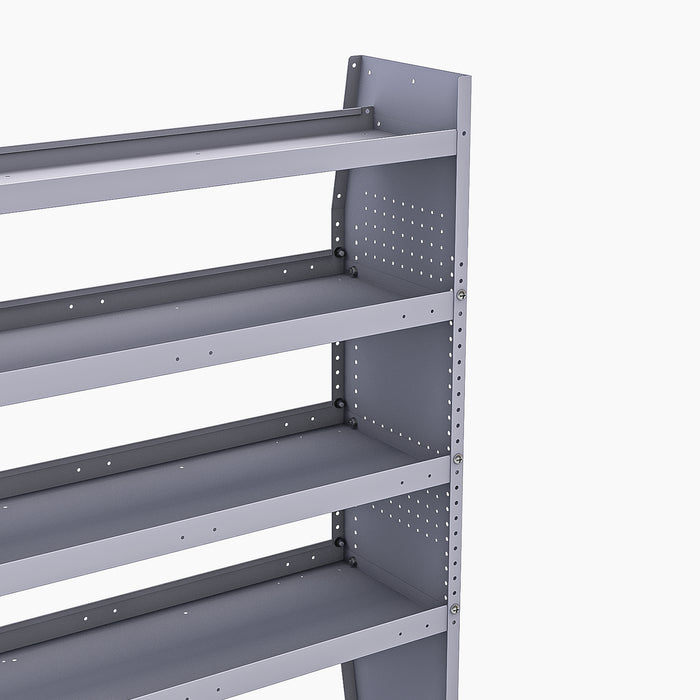 P-SH-4603-Tray For SH-4603(32" W * 46" H) Shelf Unit Shelf Accessories Grey (P-SH-4603-Tray) - AA Products Inc