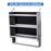 AA Products Steel Low/Mid/High Roof Van Shelving Storage System Fits Transit, GM, NV, Promaster and Sprinter, Notched Bottom(SH-4603-GAP) - AA Products Inc