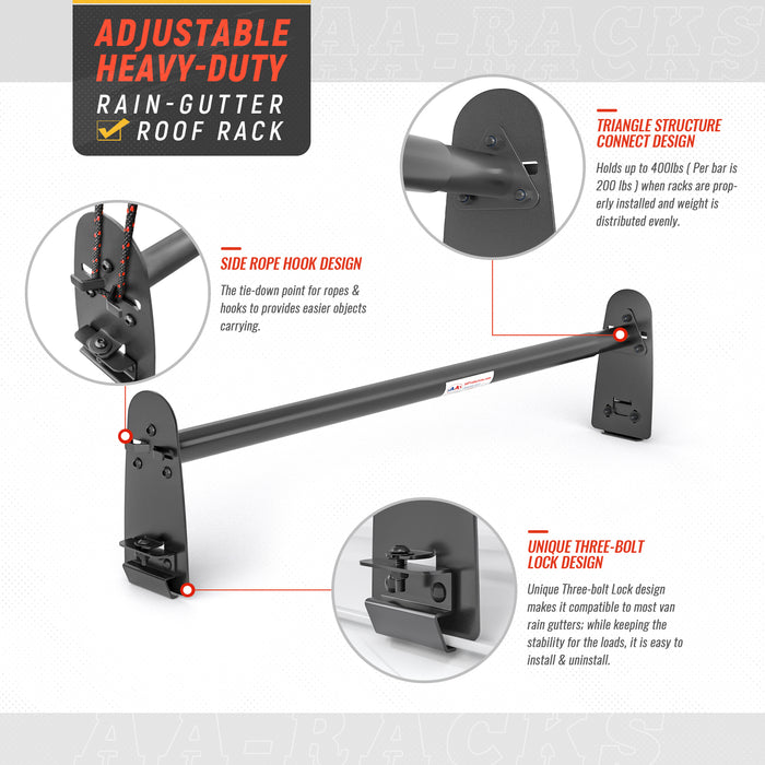 Heavy duty roof racks for 2025 vans