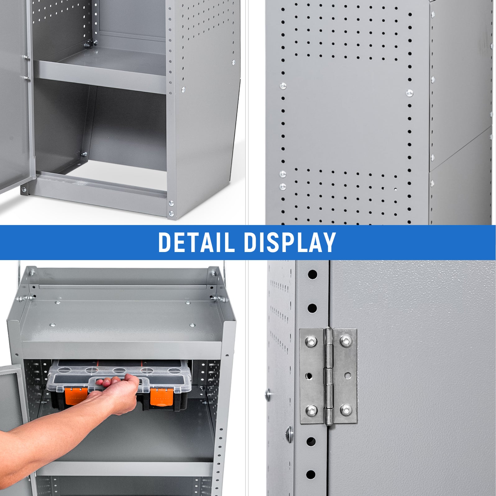 CAB-4618 Steel Van Storage Cabinet 46