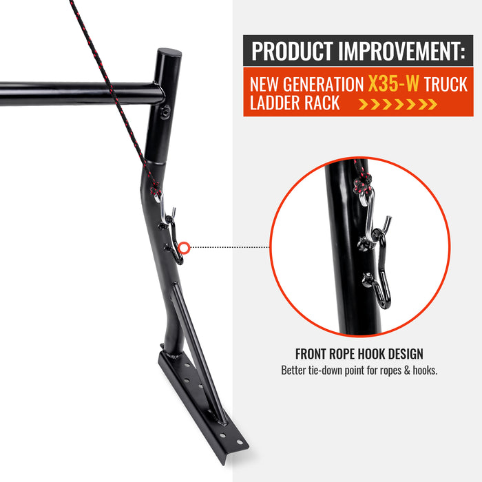 AA Racks Universal Pickup Truck Headache Racks Adjustable Back Rack w ...