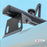AA-Racks Aluminum 60" Universal Pickup Truck Topper Camper Shell Van Roof Rack with Load Stop Black/  White (ADX32-C) - AA Products Inc