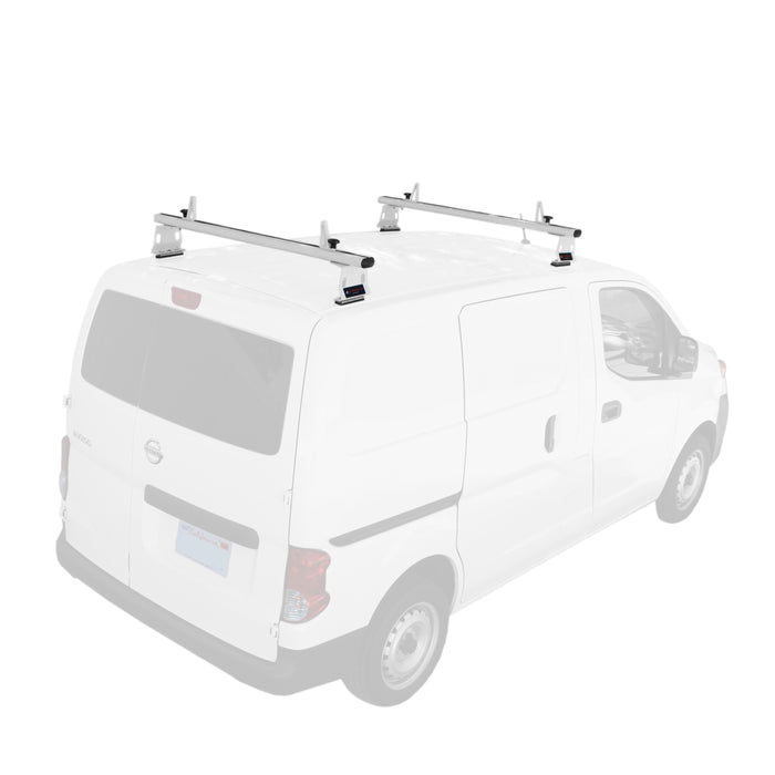 AA-Racks Aluminum Van Roof Rack System with Load Stop (Fits: Nissan NV200(2013-On)) (AX302-NV200) - AA Products Inc