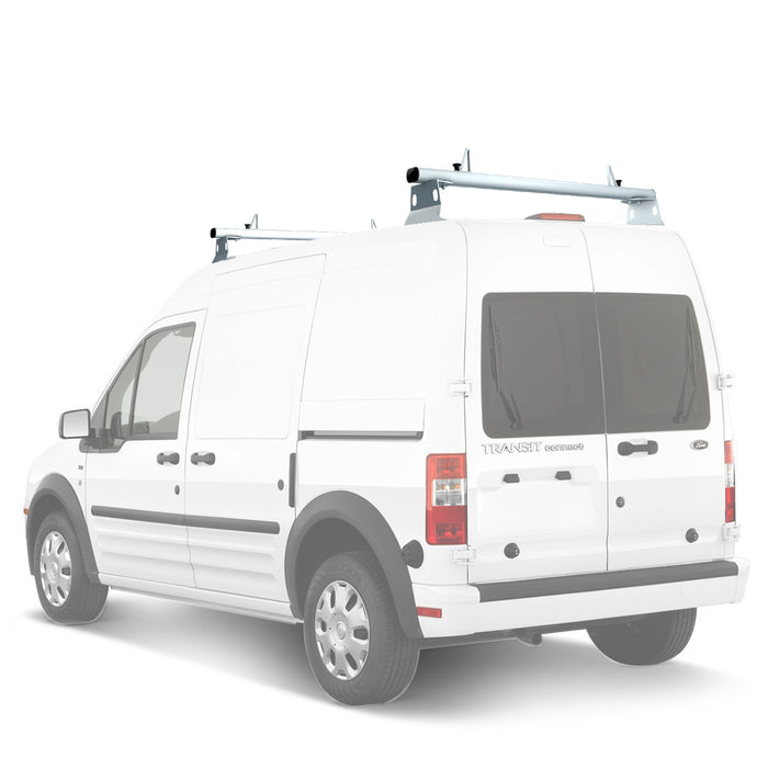 AA-Racks Aluminum Utility Van Roof Ladder Rack with Load Stop - (Fits: Ford Transit Connect 2008-13) (ADX32-TR) - AA Products Inc