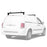 AA-Racks Universal Minivan Aluminum 50''/ 60''' Drilling Van Roof Rack with Load Stops - Black/ White (ADX32-50/60) - AA Products Inc