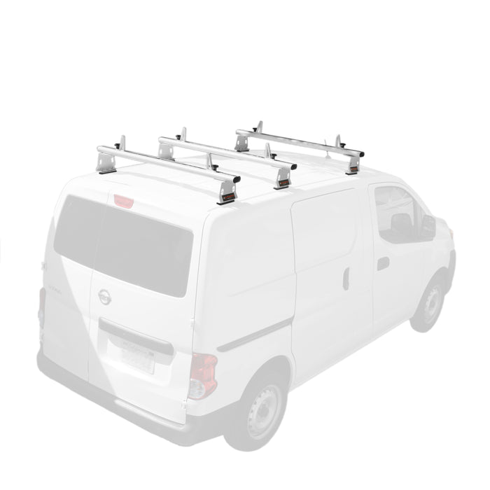 AA-Racks Aluminum Van Roof Rack System with Load Stop (Fits: Nissan NV200(2013-On)) (AX302-NV200) - AA Products Inc