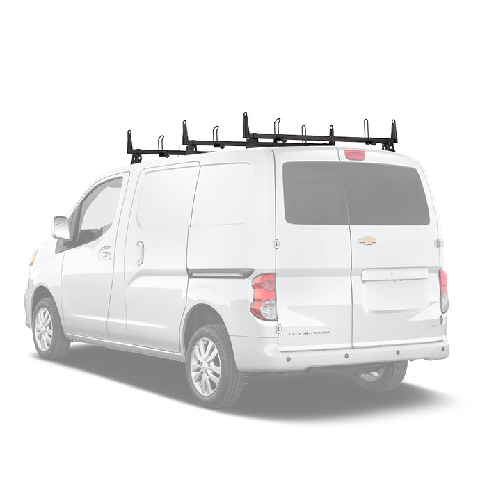 AA-Racks Removable Van Roof Racks Heavy Duty Steel Cross Bar for Chevy City Express 2013-2017 (X202-CH) - AA Products Inc