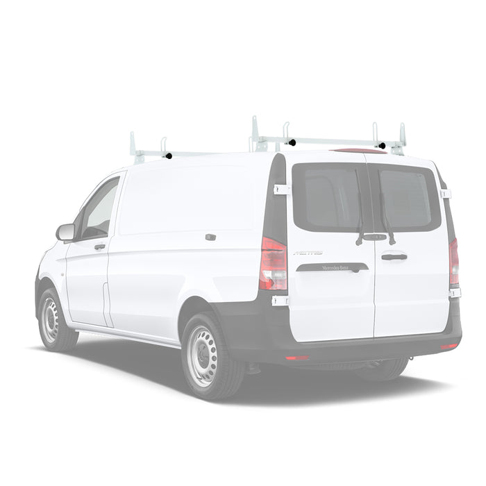 AA-Racks Steel Cargo Van Ladder Roof Racks for Mercedes-Benz Metris 2014-On (X202-ME) - AA Products Inc