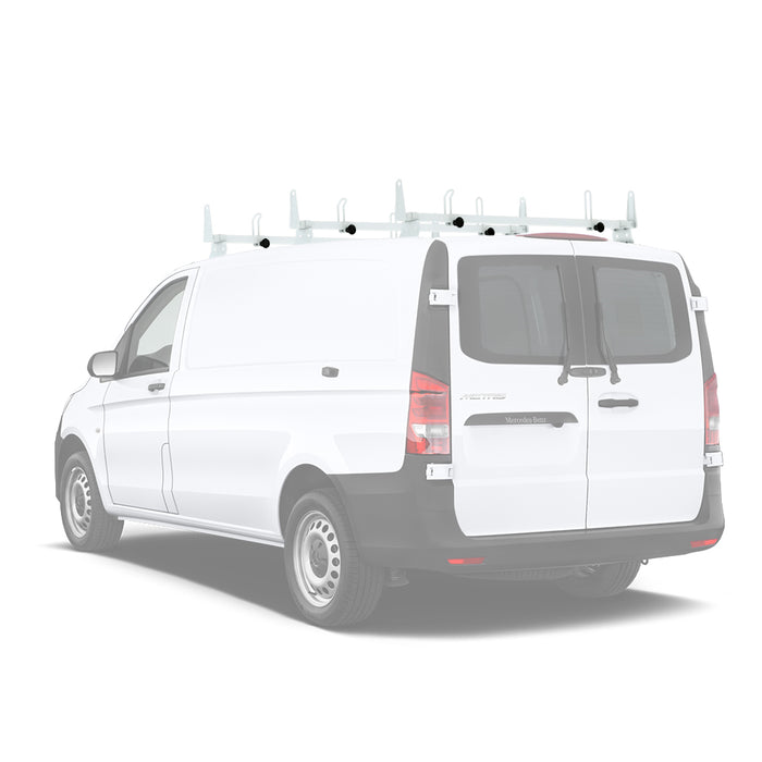 AA-Racks Steel Cargo Van Ladder Roof Racks for Mercedes-Benz Metris 2014-On (X202-ME) - AA Products Inc