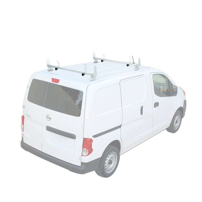 AA-Racks Heavy Duty Steel Nissan Van Roof Cross Bars for Nissan NV200 (X202-NV200) - AA Products Inc