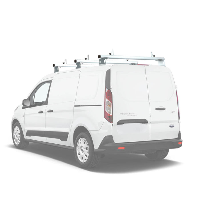 AA-Racks Aluminum Van Roof Ladder Rack with Load Stop Utility Cargo Carrier Rack (Fits: Transit Connect 2014-Newer) (AX302-TR(CN)) - AA Products Inc