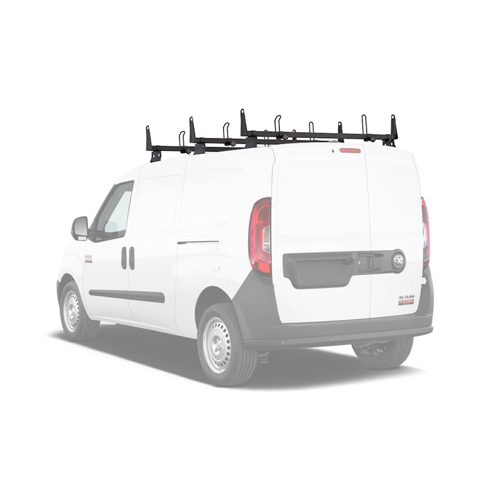 AA-Racks Steel Cargo Van Top Ladder Roof Racks (Fits: RAM ProMaster City 2015-On) (X202-PR(CT)) - AA Products Inc