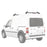 AA-Racks Aluminum Van Ladder Roof Racks (Fits: Transit Connect 2014-Newer) (AX312-TR(CN)) - AA Products Inc