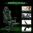 AA Products Gaming Chair High Back Ergonomic Computer Racing Chair Adjustable Gamer Chair with Footrest, Lumbar Support Swivel Chair – BlackGreen - AA Products Inc