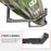 Kayak Wall Mount Storage Rack Storage Hanger Foldable Hooks Hanging Wall Frame for Kayaks, Paddleboard and Canoe, Set of 2 - AA Products Inc