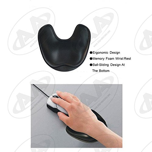 AA Products U-Shaped Wrist Rest for Mouse Pad Laptop/Desktop Computer - AA Products Inc