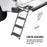 AA Product 3 Steps Tailgate Ladder Foldable Pickup Truck Tailgate Ladder with Steel Wide Pedal Non-Slip Sturdy for Truck Easy Install Durable Steel Omni-Directional Ladder Rack Capacity 660 lbs(PTL-02) - AA Products Inc