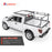 AA-Racks Adjustable Side bar with 55'' Long Over Cab. Extension for Basic 2 Bar Pickup Truck Rack -  (P39-LC-BX2) - AA Products Inc
