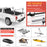 AA-Racks Pickup Truck Ladder Racks Adjustable Utility Aluminum Truck Bed Rack for Toyota Tacoma 2005-On (APX2501-TA) - AA Products Inc