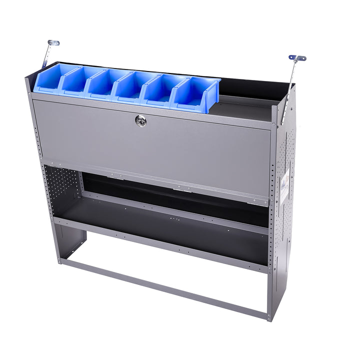 Van Shelving Plastic Bin Storage