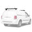 AA-Racks Universal Minivan Aluminum 50''/ 60''' Drilling Van Roof Rack with Load Stops - Black/ White (ADX32-50/60) - AA Products Inc