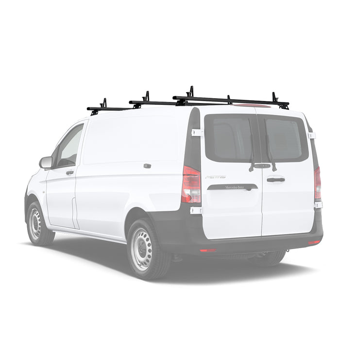 AA-Racks Aluminum Van Ladder Roof Racks(Fits: Mercedes Benz Metris 2014-On) (AX312-ME) - AA Products Inc