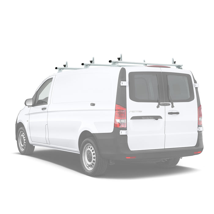 AA-Racks Aluminum Van Ladder Roof Racks(Fits: Mercedes Benz Metris 2014-On) (AX312-ME) - AA Products Inc