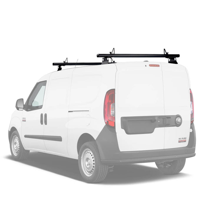 AA-Racks Aluminum Van Roof Ladder Rack with Load Stop Rooftop Cargo Carrier Rack (Fits:RAM ProMaster City 2015-On) (AX302-PR(CT)) - AA Products Inc