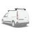 AA-Racks Aluminum Van Roof Ladder Rack with Load Stop Utility Cargo Carrier Rack (Fits: Transit Connect 2014-Newer) (AX302-TR(CN)) - AA Products Inc