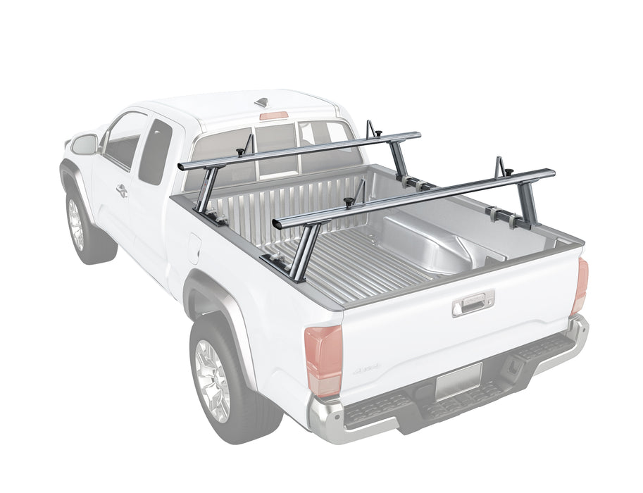 AA-Racks Low-Profile Utility Aluminum Pick-Up Truck Ladder Rack for Toyota Tacoma 2005-On (APX2502-TA) - AA Products Inc