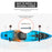 AA Products Kayak Storage Hanger Rack for Canoe Paddle Kayak Accessories Wall Mount Hanging Hooks for Indoor Outdoor, Set of 2(KS-01) - AA Products Inc
