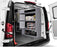P-SH-Tote Shelf Kit for Van Shelving Storage, 3 Plastic Storage Box w/ 1 set Organizer Holder for Small Parts, Screws and Hardwares(P-SH-TSK) - AA Products Inc