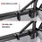 AA-Racks Universal Pickup Truck Ladder Rack with (8) Mounting C-Clamps Utility (X35-8Clamp) - AA Products Inc