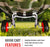 AA Products Kayak Canoe Carrier Cart Dolly Trailer Tote Solid Wheel Tires Hold up to 150 lb, Comes with Secure Buckle Straps(AKC-01) - AA Products Inc