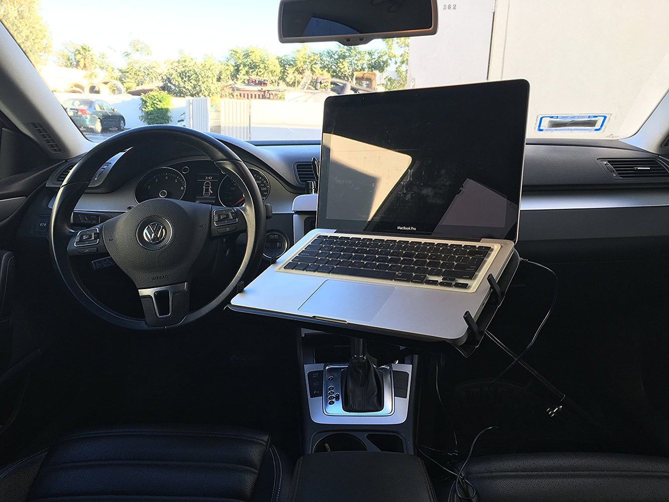 AA Products Computer Laptop Mount Stand w/Cooling Pad Tray for Cars-Trucks-Vehicles (K002-AC) - AA Products Inc