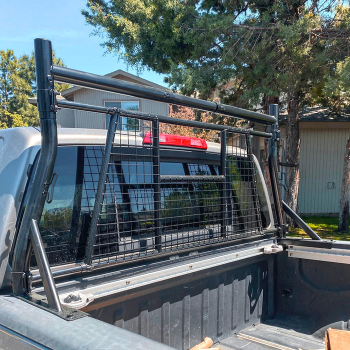 AA Racks Universal Pickup Truck Headache Racks Adjustable Back Rack w ...