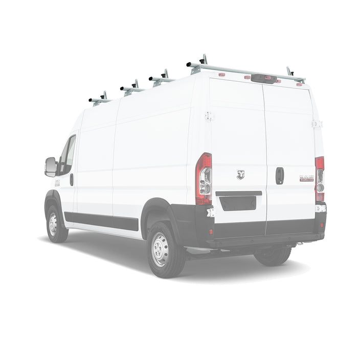 AA-Racks Aluminum Van Ladder Roof Racks (Fits: RAM ProMaster 2013-On) (AX312-PR) - AA Products Inc