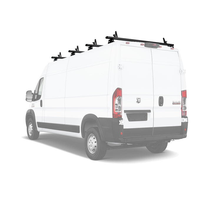 AA-Racks Aluminum Van Ladder Roof Racks (Fits: RAM ProMaster 2013-On) (AX312-PR) - AA Products Inc