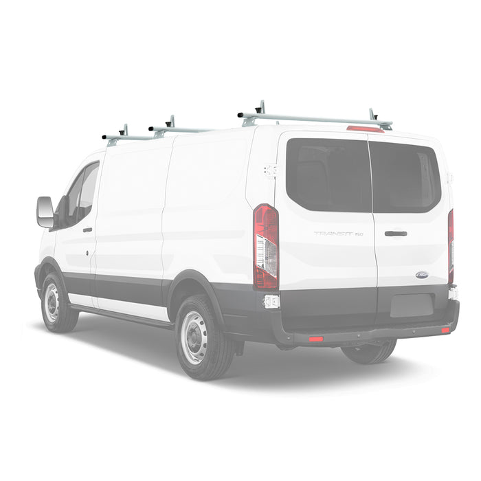 AA-Racks Aluminum Van Ladder Roof Racks System Cargo Carrier (Fits: Transit 2015-On) (AX312-TR) - AA Products Inc