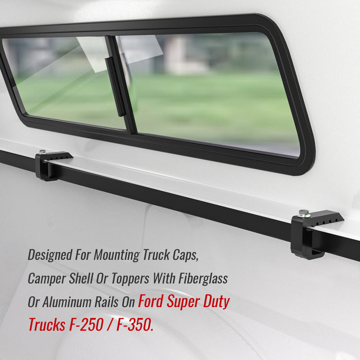 Camper sales shell clamps