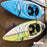 AA Products Kayak Storage Hanger Rack for Canoe Paddle Kayak Accessories Wall Mount Hanging Hooks for Indoor Outdoor, Set of 2(KS-01) - AA Products Inc