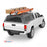 AA-Racks Aluminum 60" Universal Pickup Truck Topper Camper Shell Van Roof Rack with Load Stop Black/  White (ADX32-C) - AA Products Inc