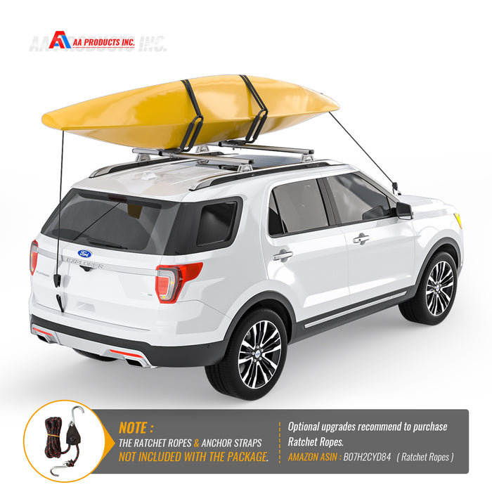 AA Racks Universal Kayak J-Rack Roof Racks (KX-300) - AA Products Inc