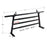 AA-Racks Aluminum Headache Back Rack Semi Pickup Truck Ladder Rack with Window Guard Protective (Fits: Toyota Tacoma 2005-On) - (APX25-A-WG-TA) - AA Products Inc