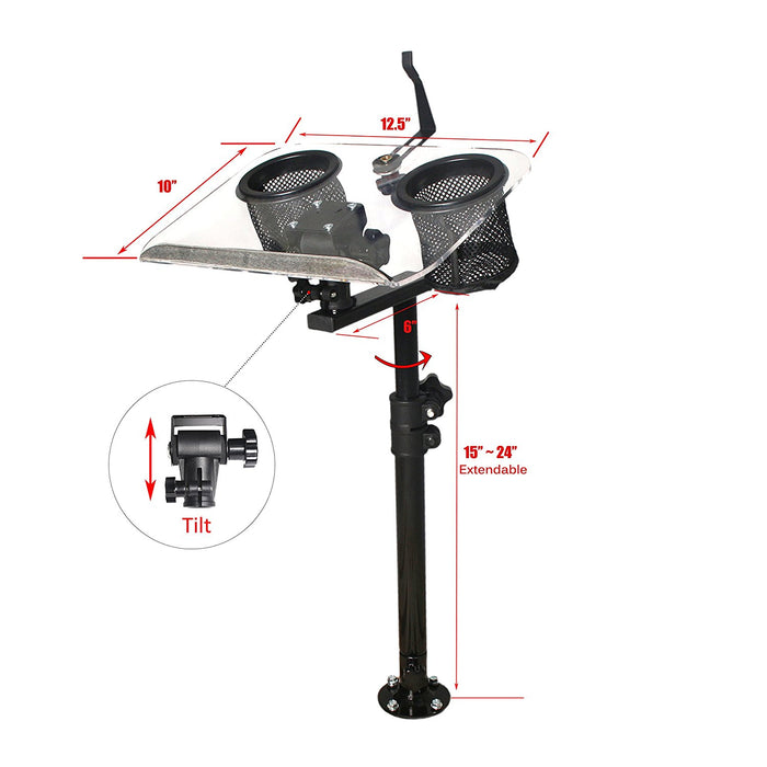AA Products Laptop Mount Truck Vehicle Netbook Stand Holder (K005-A) - AA Products Inc