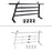 AA-Racks Aluminum Headache Back Rack Semi Pickup Truck Ladder Rack with Window Guard Protective (Fits: Toyota Tacoma 2005-On) - (APX25-A-WG-TA) - AA Products Inc