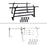 AA-Racks Aluminum Headache Rack Truck Ladder Rack for Pickups with 3 Bar Protector Rear Window Guard Back Rack (Fits: Toyota Tacoma 2005-On) - (APX25-WG-TA) - AA Products Inc