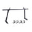 AA-Racks No Drilling Aluminum Ladder Rack Single Bar Pickup Truck Ladder Rack (Fits: Toyota Tacoma 2005-On) - (APX25-A-TA) - AA Products Inc