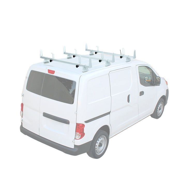 AA-Racks Model X202 Steel Van Roof Rack Cross Bars Fits 2013-On NV200/ 2014-On Transit Connect/ 2013-2017 City Express（X202-NV/TR/CH） - AA Products Inc