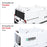 AA Racks Model AX302 Aluminum Van Ladder Roof Rack System Fits for 2013-On RAM ProMaster/ 2015-On Transit - 2/3 Bar 72'(AX302-72-PR/TR) - AA Products Inc